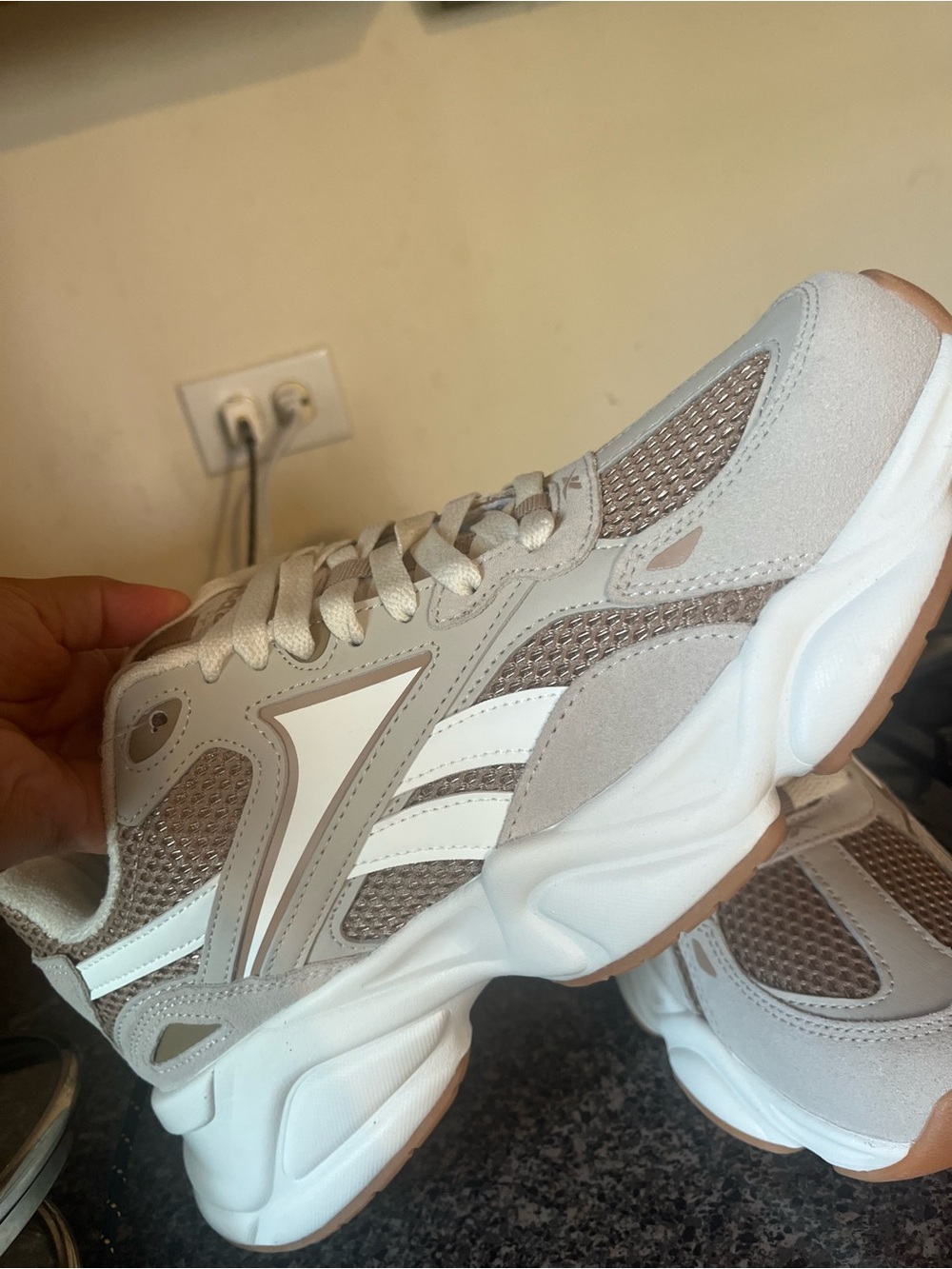 Unisex Neutral brown Athletic Sneakers - Reebok